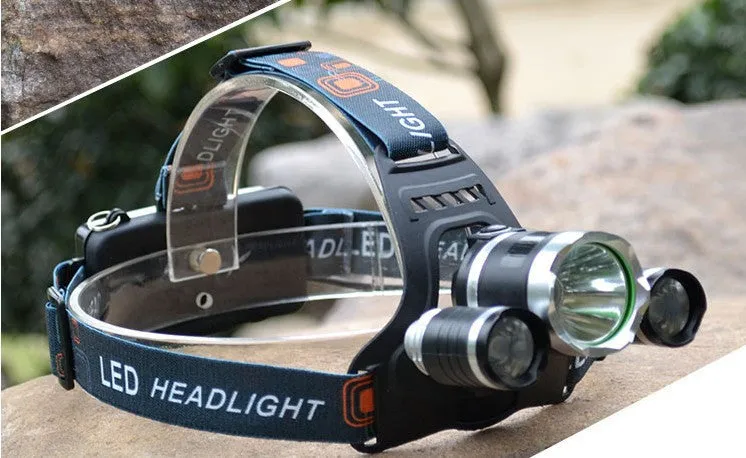 10000 LUMENS 4 MODES HEADLIGHT HEAD LAMP
