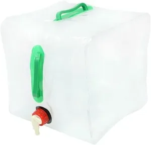 10L 20L Premium Portable Collapsible Water Container with Spigot, for Outdoor Camping Traveling Picnic Hiking & Emergency Survival Kit (Size : 10L)