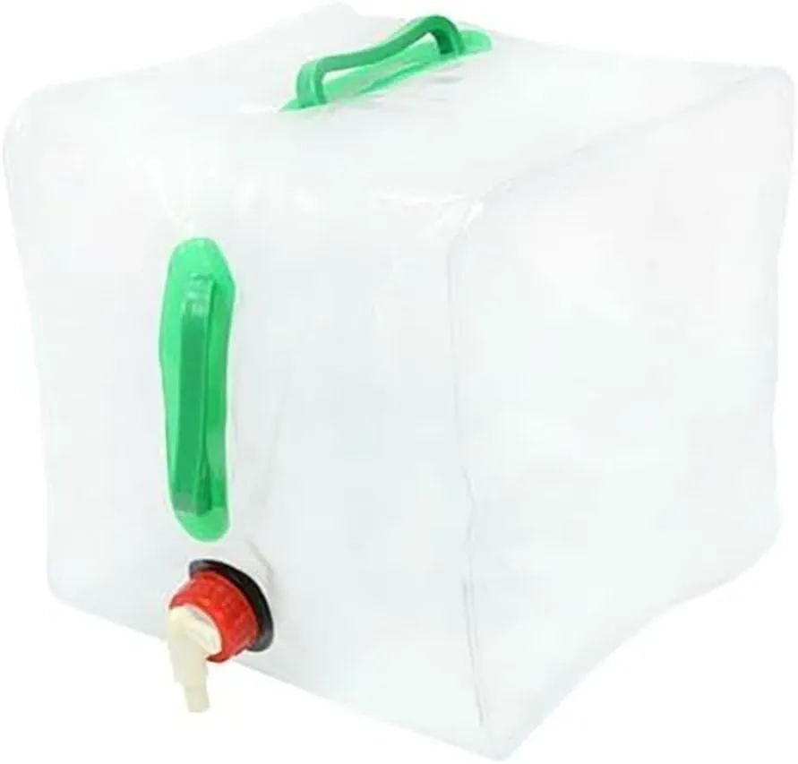 10L 20L Premium Portable Collapsible Water Container with Spigot, for Outdoor Camping Traveling Picnic Hiking & Emergency Survival Kit (Size : 10L)