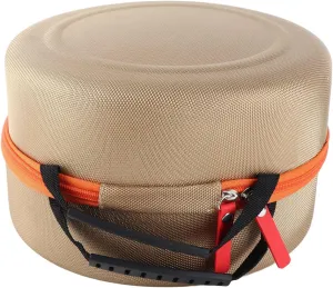 12-Cos Camping Stove 21800W High-Power Gases Stove Backpacking Stove Windproof with Piezo Ignition Adjustable Valve Storage Bag for Outdoor Cooking Camping Picnic Hiking