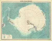 1922 Antarctica Historical Map