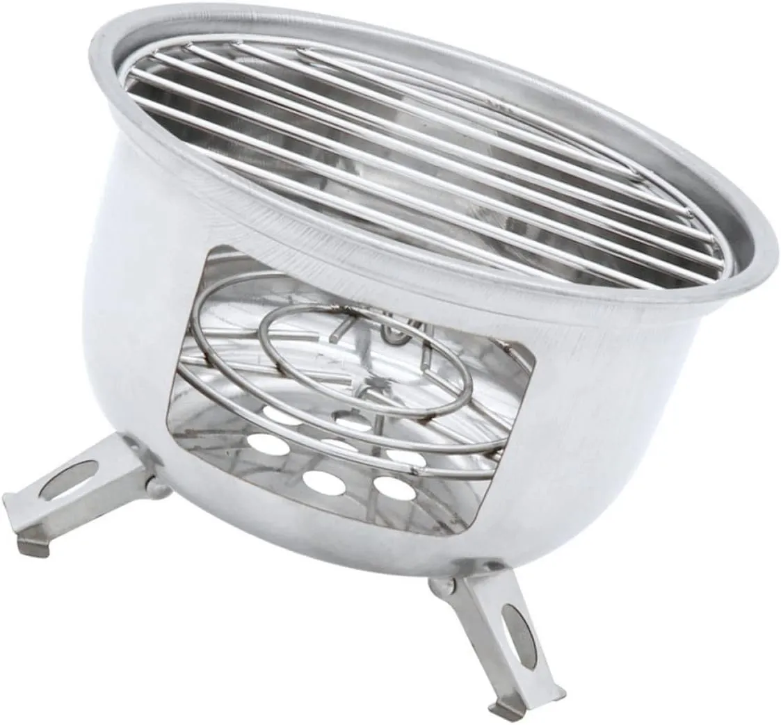 1Set Portable Barbecue Grill Compact Camping Stove for Outdoor Picnics Gardens and Parties Durable and Versatile Cooking for Family Gatherings