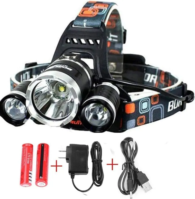 2022[Upgraded] Brightest and Best LED Headlamp 20000 Lumen Flashlight- Improved