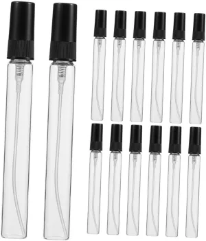 25pcs Glass Spray Bottles Portable Refillable Cosmetic Containers for Travel for Toner Perfume Makeup Remover Capacity Sprayers