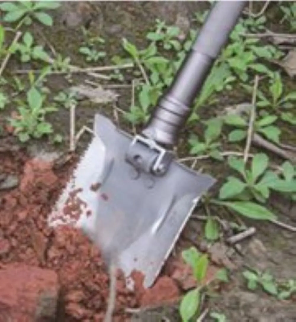 29-Function Shovel Multi Tool Kit - Compact Survival Equipment for Preppers