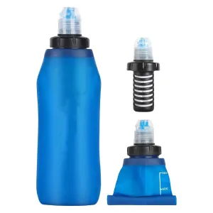 2L Outdoor Water Filter Bottle Water Filtration Bottle Purifier for Camping