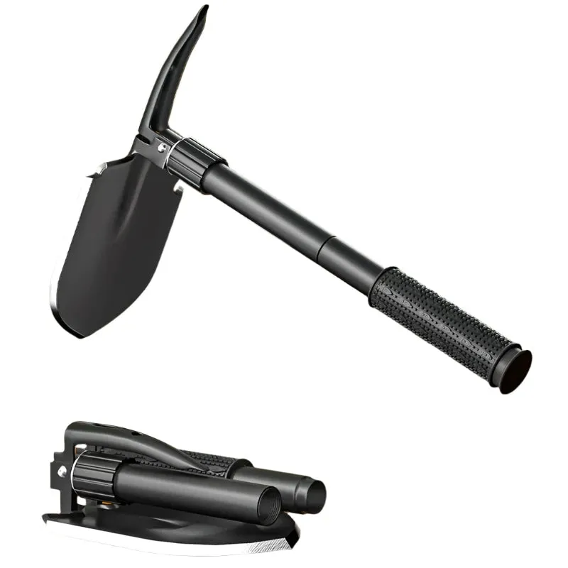 3-in-1 Survival Shovel: Camping, Fishing, and More
