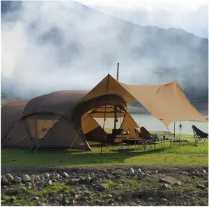 3F UL Gear JIACHONG16 beetle16 6-10 Person Waterproof Outdoor Large Camping Tent, Easy Set up&Portable Dome Tent with Mesh Windows