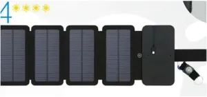 4 Panel Solar Charger