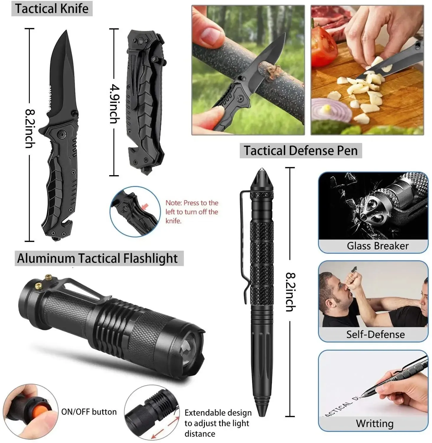 47 Piece EDC Survival Tool Kit