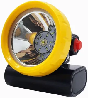 4800Mah Portable Head Mounted Mining Lamp, Waterproof and Explosion-Proof Miningt, Suitable for Firefighting, Riding, Picnics