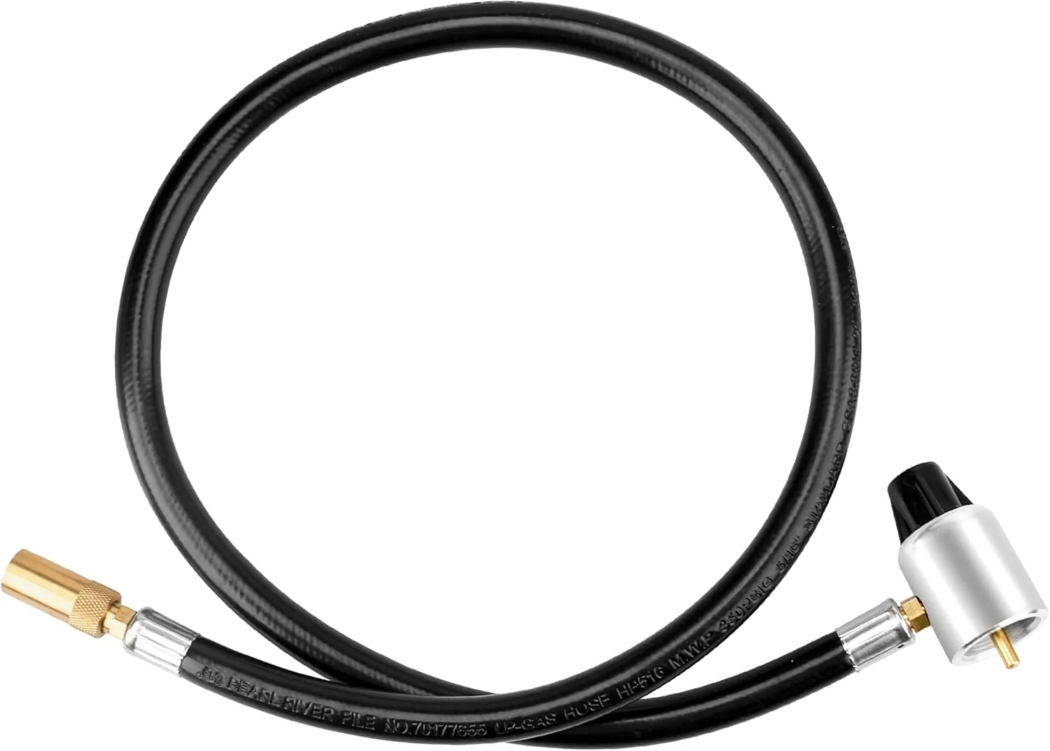 5430 Propane Extension Hose Adapter - 3 Feet Propane Hose Connect to 1LB Cylinder, for use on Coleman Classic PowerPack, Tabletop and More Propane Stove (NOT for Roadtrip Grill)