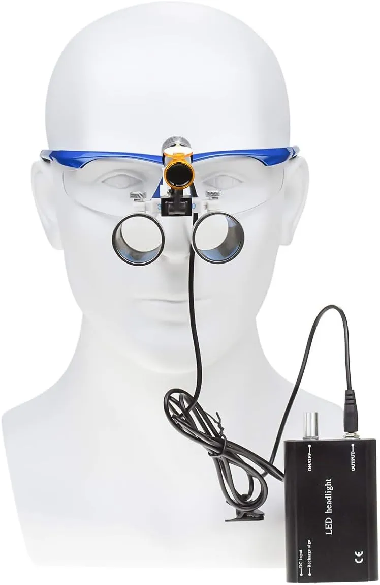 5W Portable LED Headlight Clip On LED Light Plug-in Clip Headlamp with Latest Type Carry On Battery (Black)