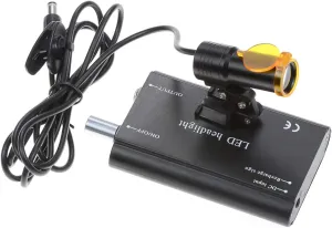 5W Waist Hanging Brightness Headlight Headlamp with Insert type Filter (Black)