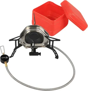 6000W Windproof Camping Gas Stove Folding Camping Gas Burner for Camping Hiking Travel