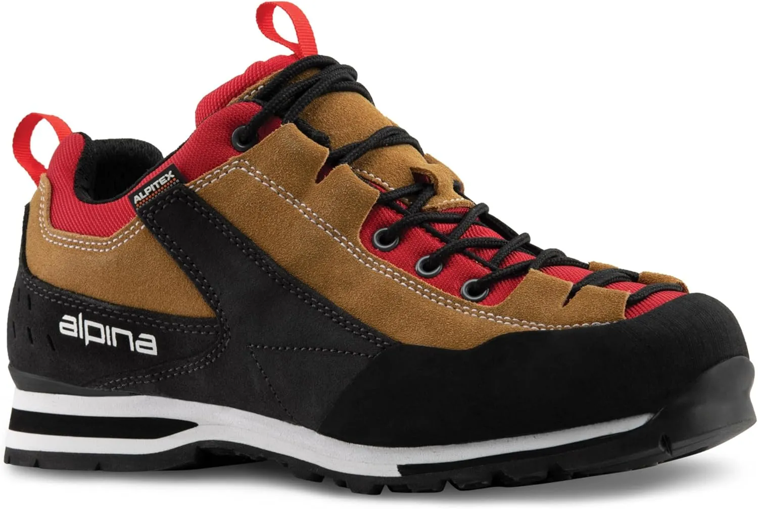 Alpina Royal Men's Shoes | Hiking Waterproof | Urban Walking Working | Breathable | Vibram Slip Resistant Sole