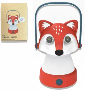 Animal LED Camping Lantern and Headlamp Set for Kids，3 Modes，Cute LED Head Lamp Camping,Lightweight Tent Lamp,Outdoor Equipment Nightlight,Suitable for Running Reading Party Gift (Fox Hand)