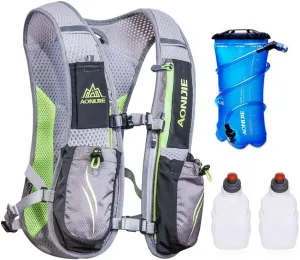 Aonijie Hydration Packs 5.5L Trail Running Vest with 2L Bladder Reservoir Marathoner Hydro Backpack