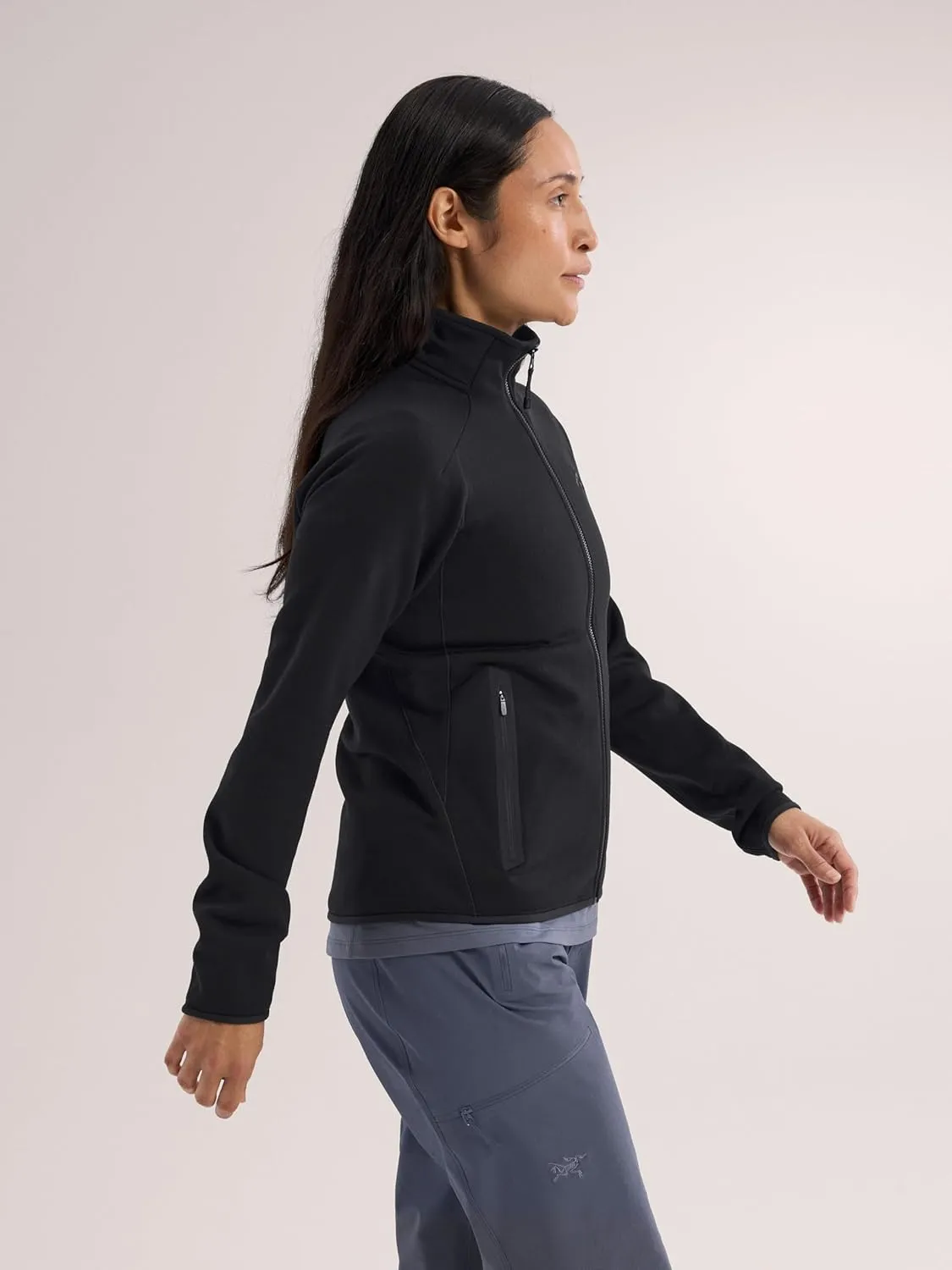 Arc'teryx Kyanite Jacket Women’s | Warm Polartec Stretch Fleece - Jackets for Women - Casual Wear and Outdoor Activities