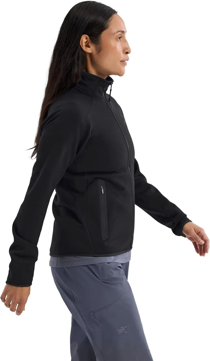 Arc'teryx Kyanite Jacket Women’s | Warm Polartec Stretch Fleece - Jackets for Women - Casual Wear and Outdoor Activities