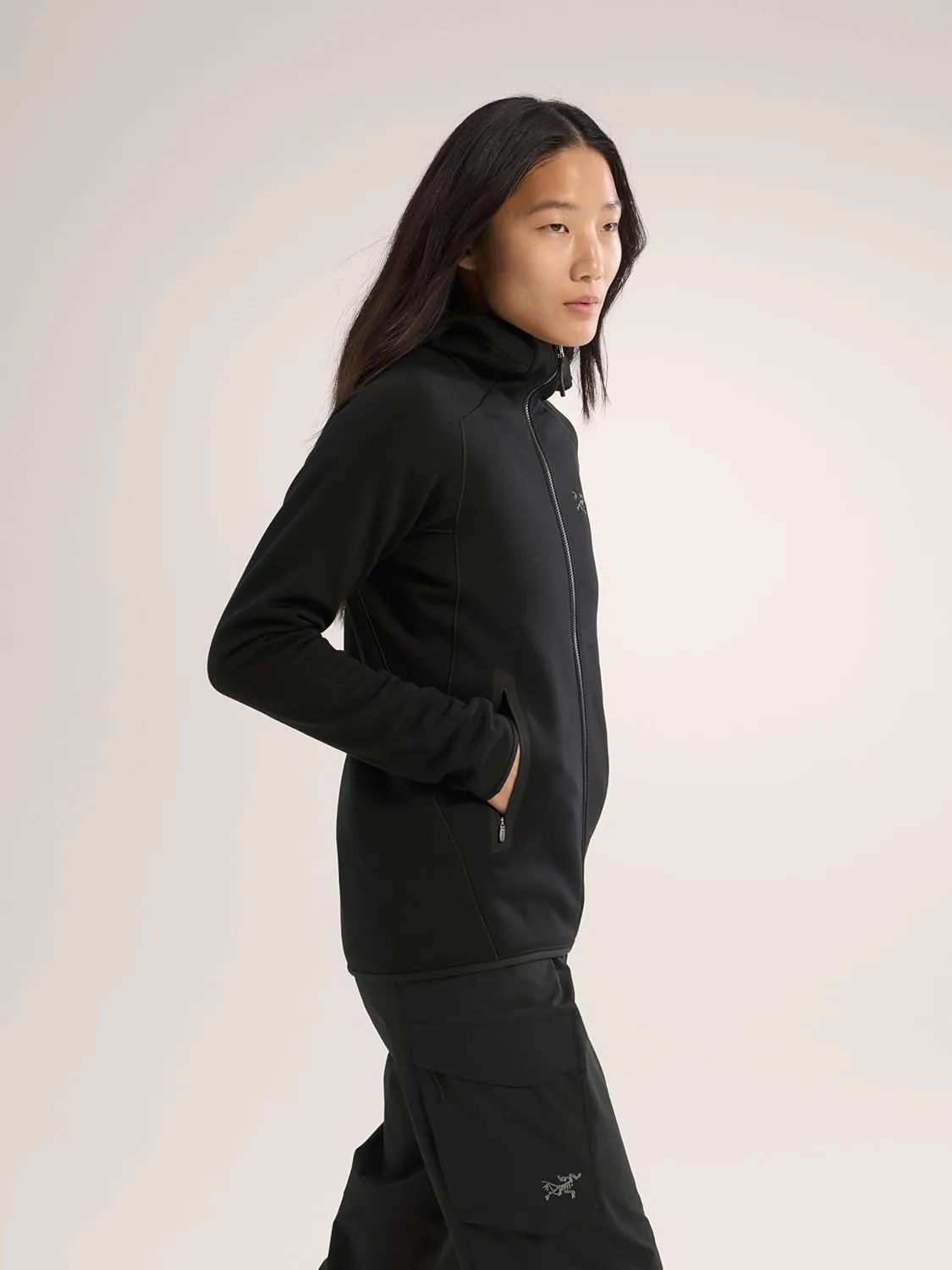 Arc'teryx Kyanite Womens Hoody | Warm Polartec Stretch Fleece Midweight | Moisture-Wicking Durable Zip Up Hoodies for Women