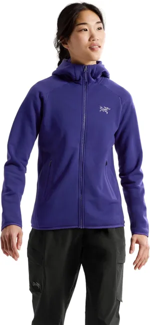 Arc'teryx Kyanite Womens Hoody | Warm Polartec Stretch Fleece Midweight | Moisture-Wicking Durable Zip Up Hoodies for Women