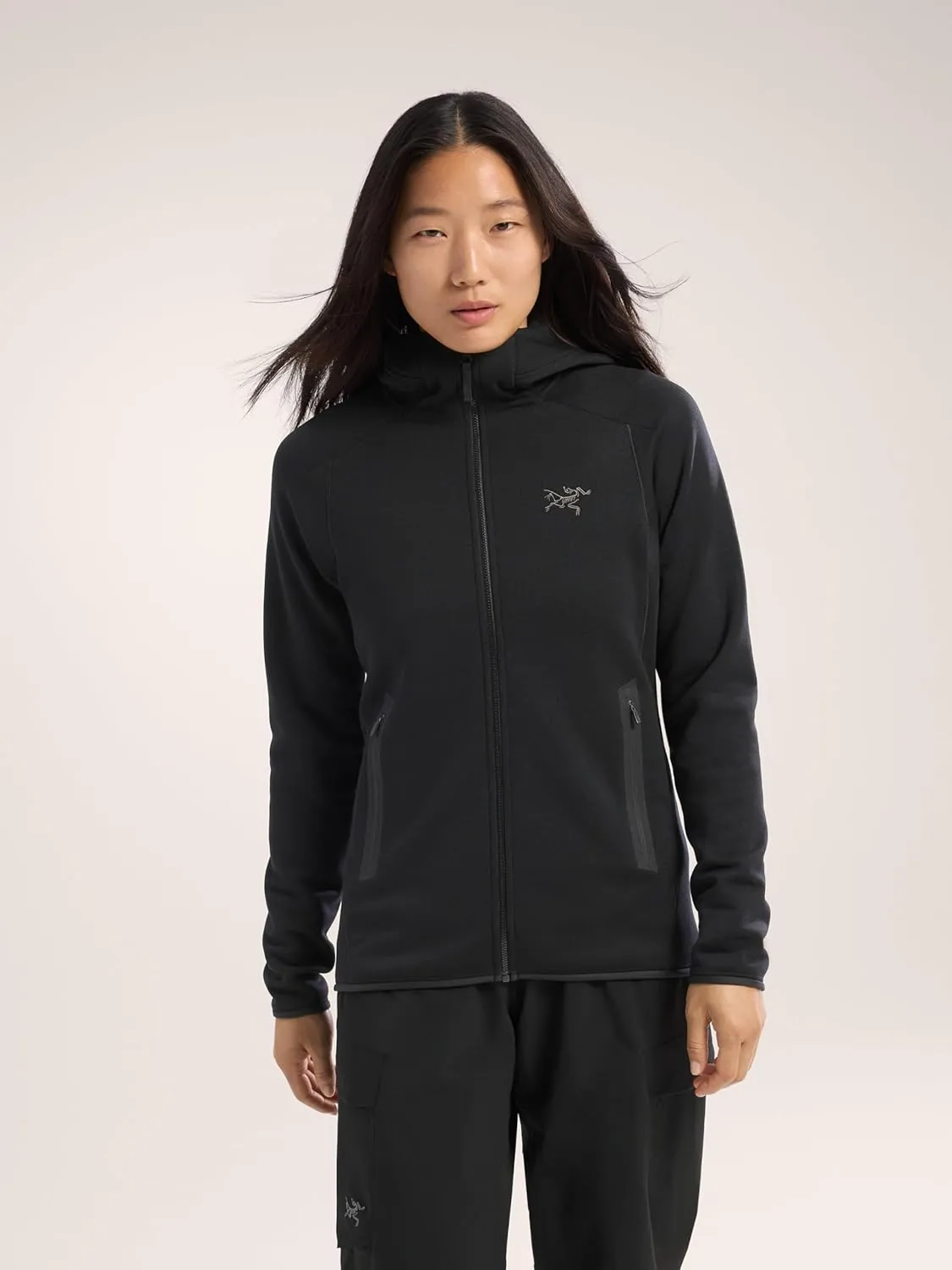 Arc'teryx Kyanite Womens Hoody | Warm Polartec Stretch Fleece Midweight | Moisture-Wicking Durable Zip Up Hoodies for Women