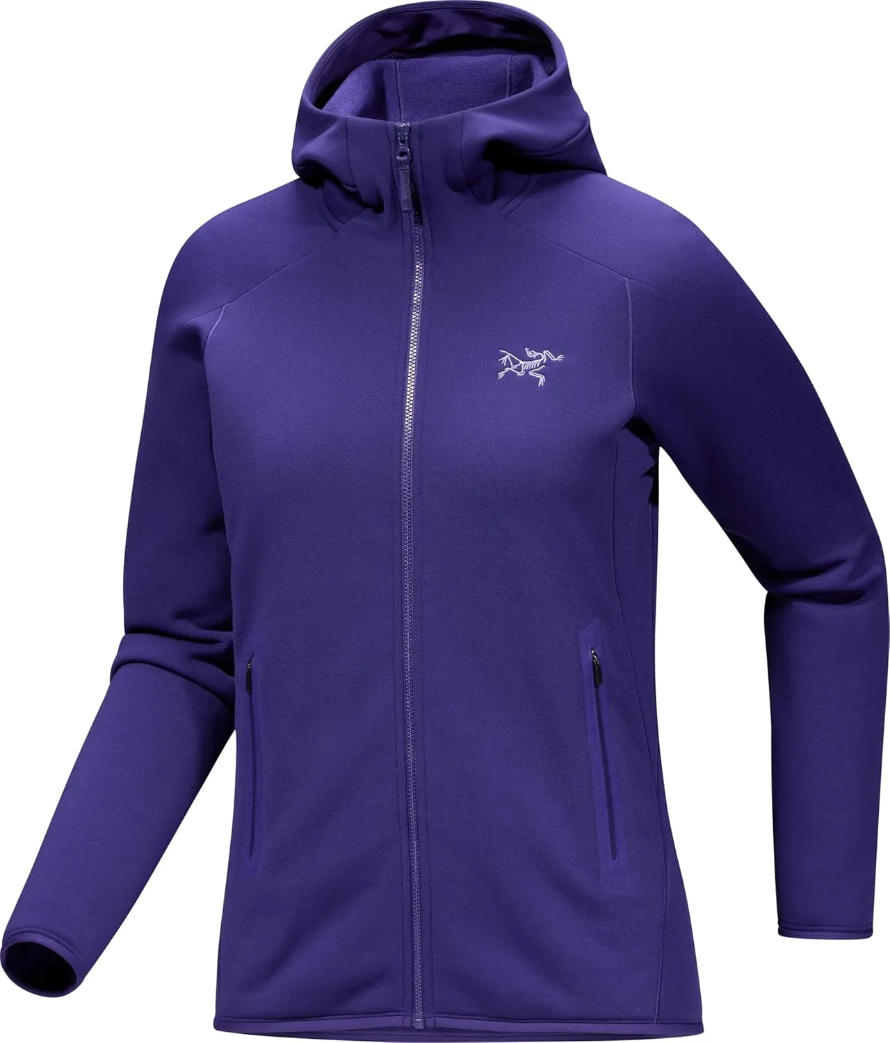 Arc'teryx Kyanite Womens Hoody | Warm Polartec Stretch Fleece Midweight | Moisture-Wicking Durable Zip Up Hoodies for Women
