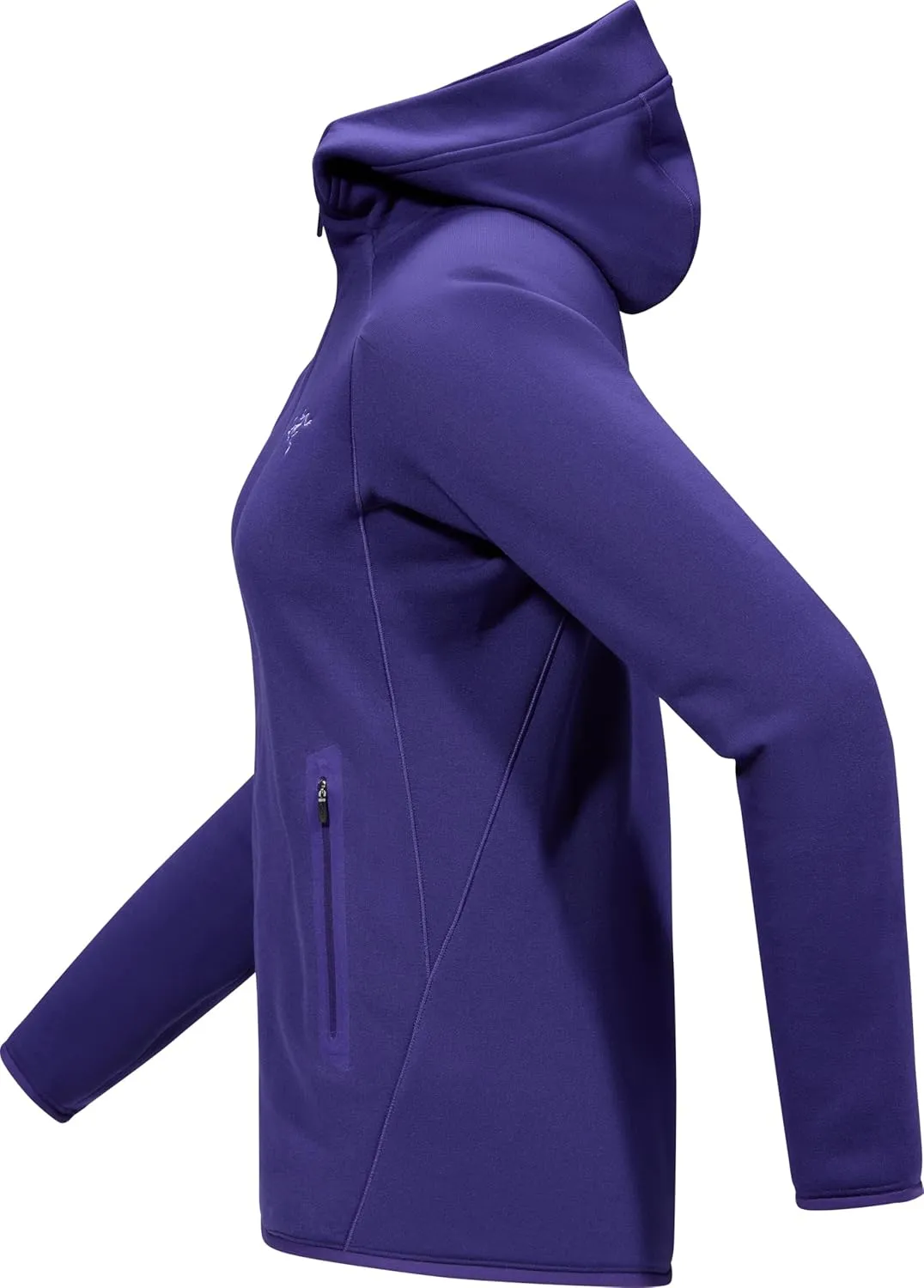 Arc'teryx Kyanite Womens Hoody | Warm Polartec Stretch Fleece Midweight | Moisture-Wicking Durable Zip Up Hoodies for Women