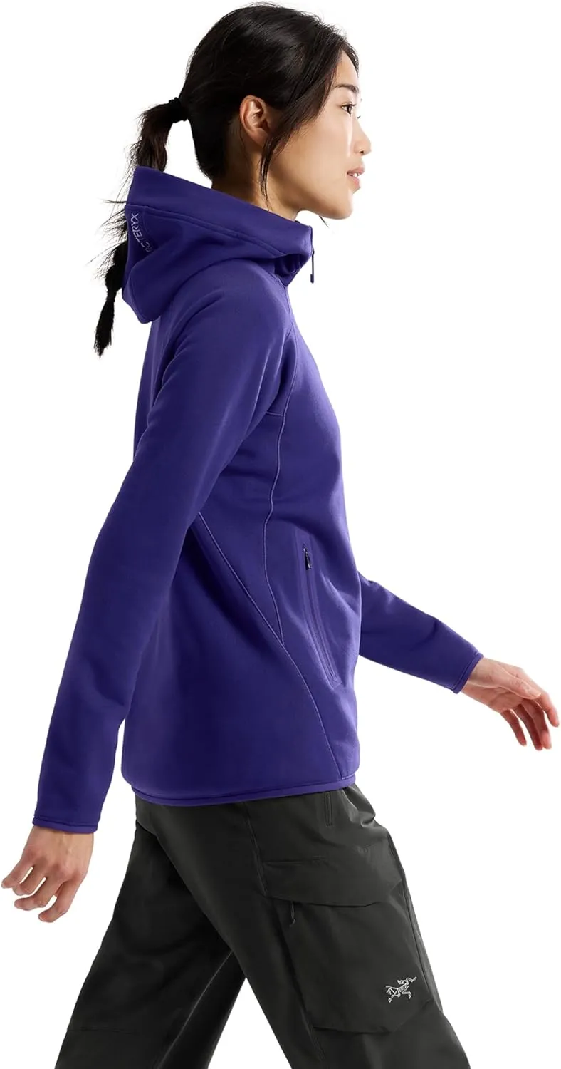 Arc'teryx Kyanite Womens Hoody | Warm Polartec Stretch Fleece Midweight | Moisture-Wicking Durable Zip Up Hoodies for Women