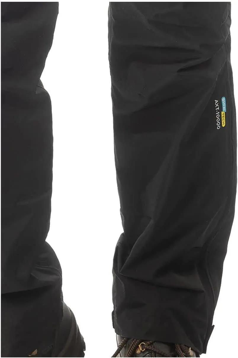 ARRAK OUTDOOR Technical Men Rain Pants, Men's Hiking Pants Athletic Rainproof Pant for Camping Hiking All Outdoor Activities