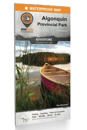 Backroad Mapbooks Algonquin Map - Waterproof