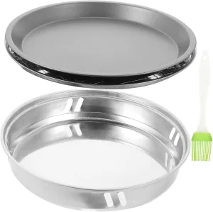 Balacoo Outdoor Barbecue Grill Set Portable Stainless Steel Bbq Stove Compact for Camping Easy to Carry and Use Random