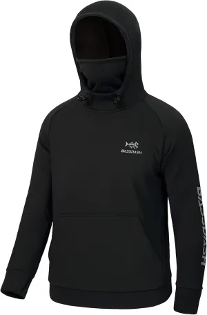 BASSDASH Youth Fishing Fleece Hoodie with Mask Water Resistant Kids’ Performance Sweatshirt FS18Y