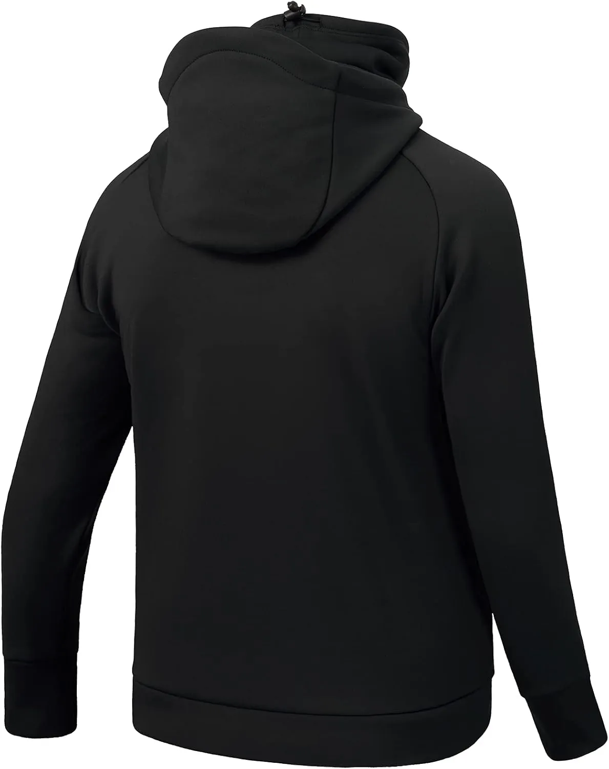 BASSDASH Youth Fishing Fleece Hoodie with Mask Water Resistant Kids’ Performance Sweatshirt FS18Y