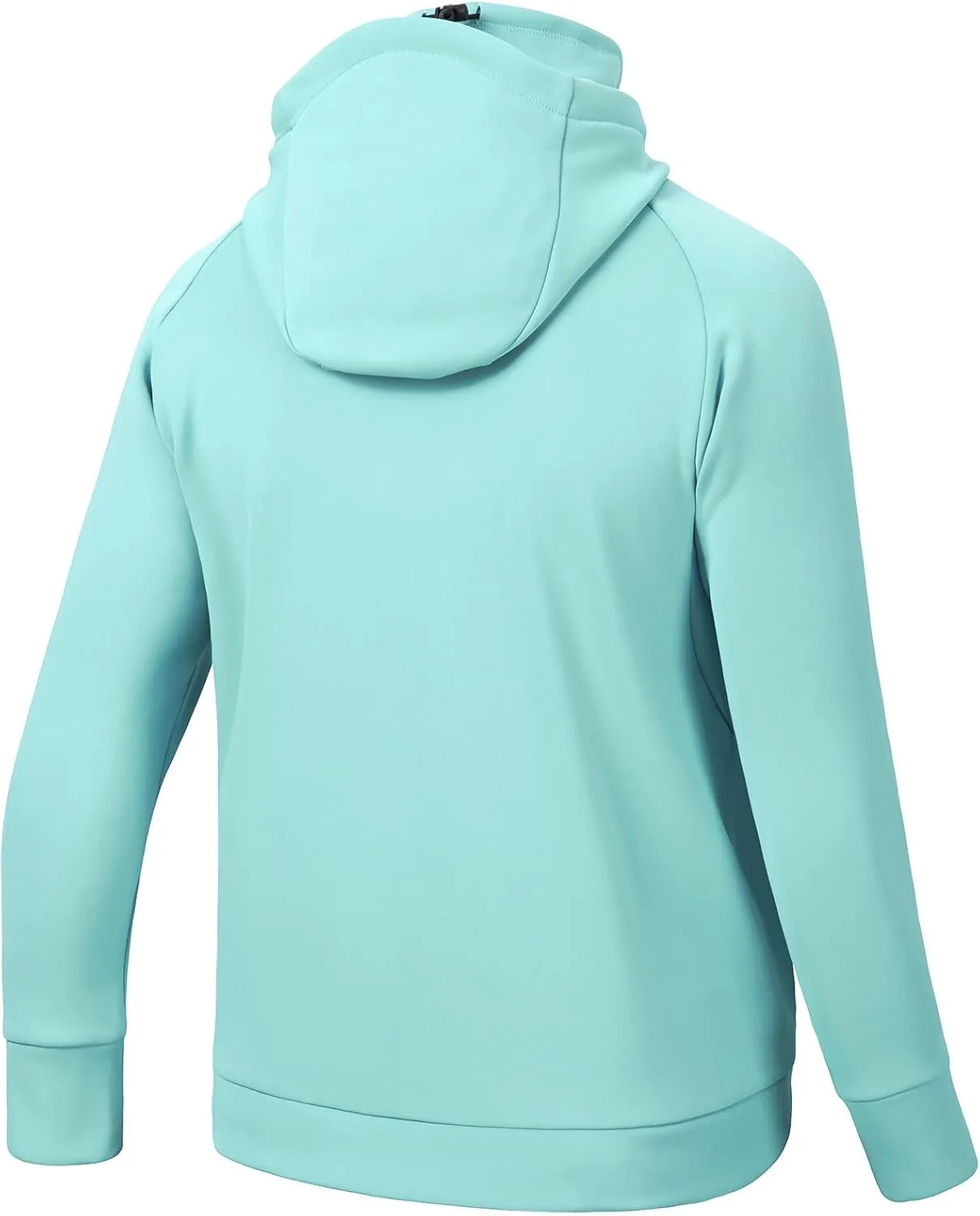 BASSDASH Youth Fishing Fleece Hoodie with Mask Water Resistant Kids’ Performance Sweatshirt FS18Y