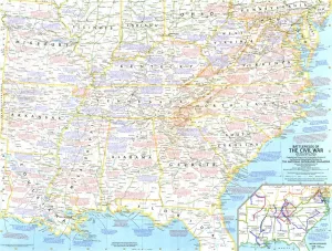 Battles of the Civil War - Published 1961 by National Geographic