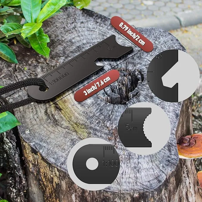 BBTO 10 Pieces Striker Scraper Ferrocerium Rod Scraper Steel Ferrocerium Rod Striker Flint Fire Starter with Keychain Ring for Survival Drilled, Emergency, Camping, Backpacking, Hiking, Bush-Craft,