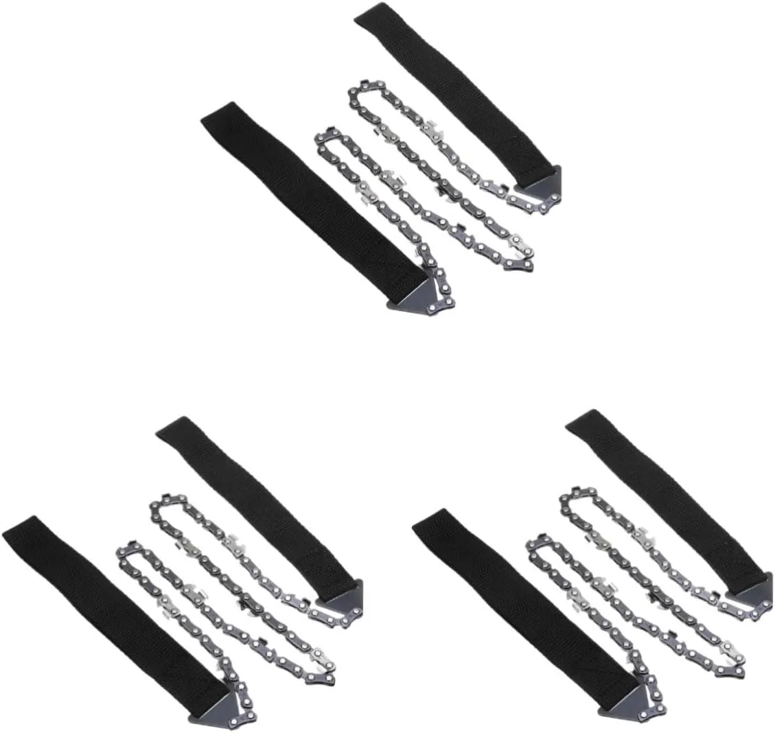 BESPORTBLE 3pcs Folding Hand Compact Survival Gear for Camping Hiking Emergency No Needed