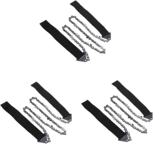 BESPORTBLE 3pcs Folding Hand Compact Survival Gear for Camping Hiking Emergency No Needed