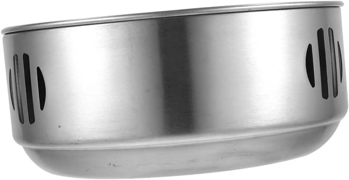 BESPORTBLE Stainless Steel Holding Furnace for Outdoor Cooking Alcohol Portable Stove