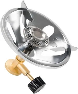 BESPORTBLE Stainless Steel Portable Camping Stove Head Windproof Outdoor Gas Burner for Tent Picnic