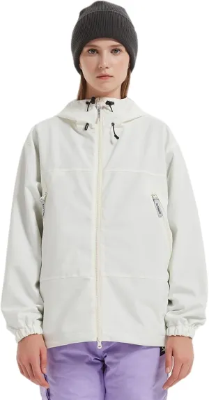 BGX Bluemagic Spring Women's Softshell Jacket with Hood Fleece Lined Warm Lightweight Waterproof Insulated Windbreaker