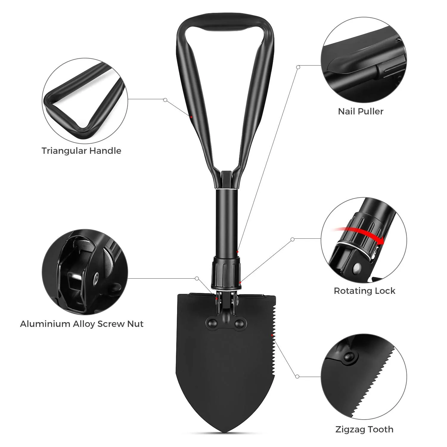 BITTERROOT - Folding Shovel