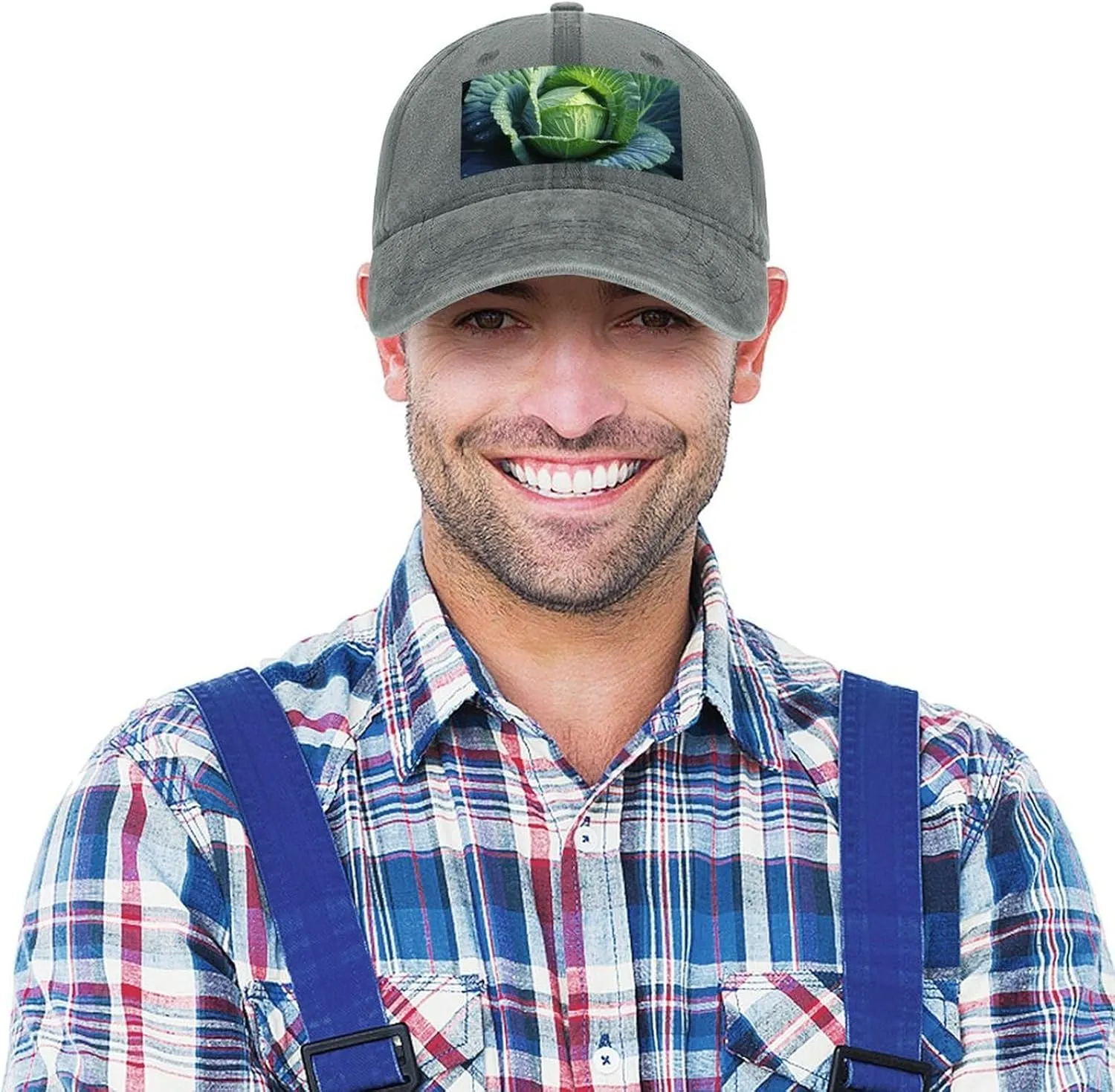 Bright Cabbage Baseball Cap for Women Men Golf Dad Hat Adjustable Classic Baseball Hat Outdoor Sports Caps,