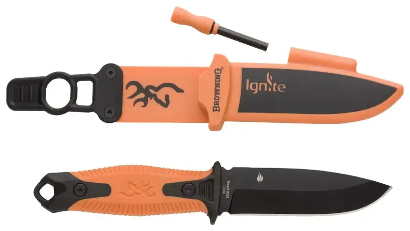 Browning Ignite 2 Survival Knife Orange #3220334