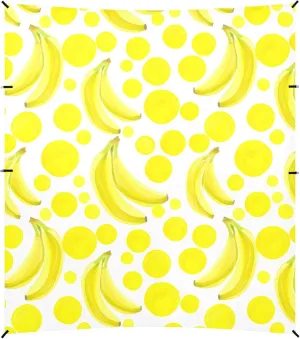 Burbuja Yellow Bananas Beach Canopy Windproof Beach Tent Sun Shade with 4 Sandbags & Sand Shovel, Portable Sun Shelter for Family Camping Picnic
