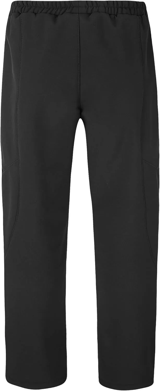 CAMLAKEE Kids Waterproof Hiking Pants Boys Girls Warm Winter Fleece Lined Outdoor Snow Ski Pants