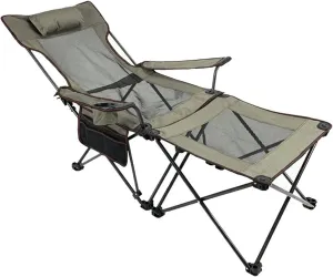 Camping Chairs Folding Reclining Camping Chair Camping Lounge Chair for Travel Hiking