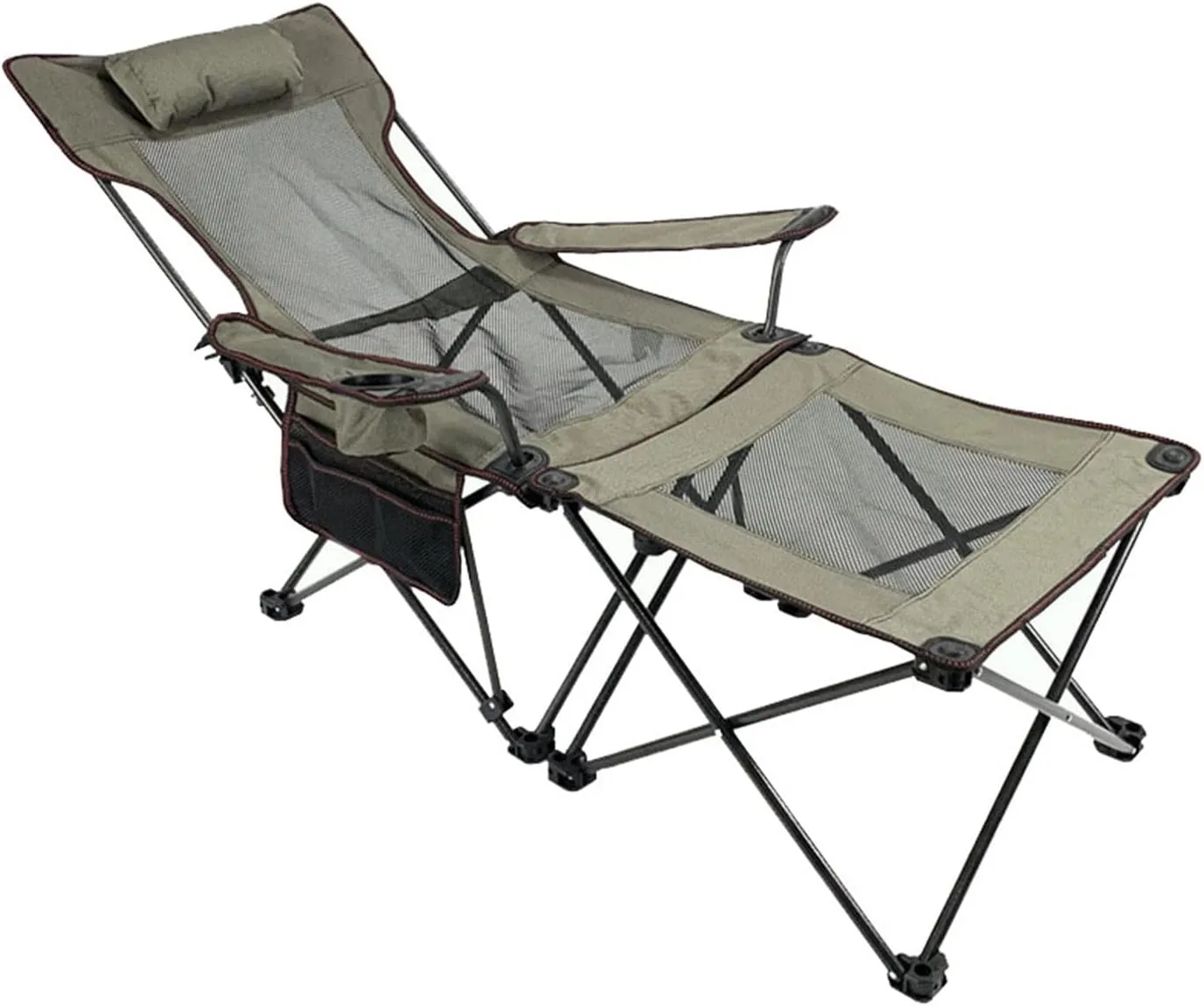 Camping Chairs Folding Reclining Camping Chair Camping Lounge Chair for Travel Hiking